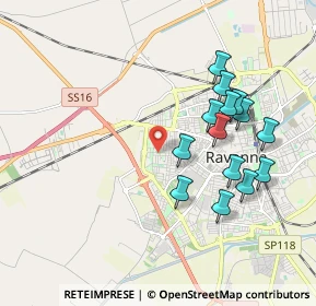 Mappa Via Cardinale G. Lercaro, 48124 Ravenna RA, Italia (1.89929)