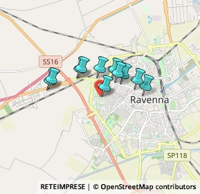 Mappa Via Cardinale G. Lercaro, 48124 Ravenna RA, Italia (1.16636)