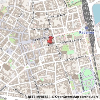 Mappa Via Angelo Mariani, 11, 48121 Ravenna, Ravenna (Emilia Romagna)