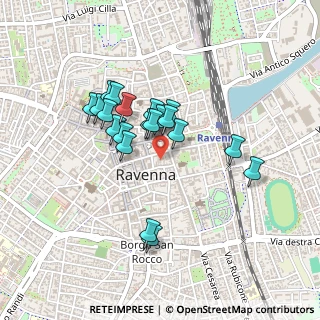 Mappa Via Francesco Negri, 48121 Ravenna RA, Italia (0.366)