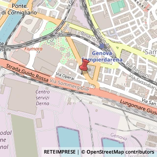 Mappa Via Bombrini, 13, 16149 Genova, Genova (Liguria)