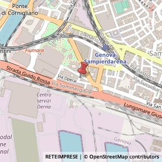 Mappa Via Giuseppe Gaggini, 5, 16149 Genova, Genova (Liguria)