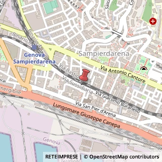 Mappa Viale Antonio Locatelli, 51, 16149 Genova, Genova (Liguria)