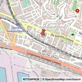 Mappa Via della Cella, 66, 16149 Genova, Genova (Liguria)