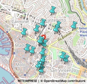 Mappa Piazzale Giuseppe Mazzini, 16122 Genova GE, Italia (0.4625)