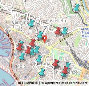 Mappa Piazzale Giuseppe Mazzini, 16122 Genova GE, Italia (0.5525)