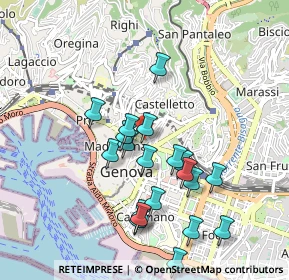 Mappa Piazzale Giuseppe Mazzini, 16122 Genova GE, Italia (0.9195)