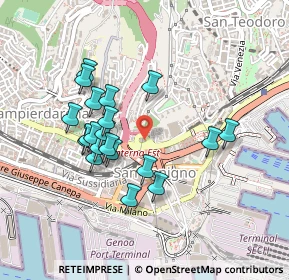 Mappa Piazzale della Camionale, 16149 Genova GE, Italia (0.409)