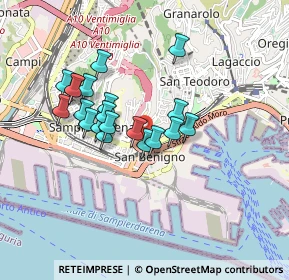 Mappa Piazzale della Camionale, 16149 Genova GE, Italia (0.733)