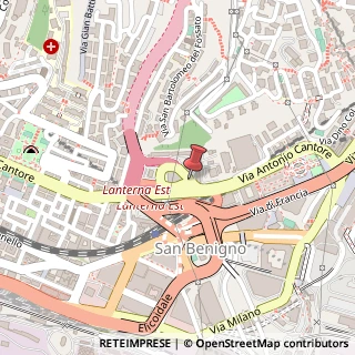 Mappa Piazzale della Camionale, 3, 16149 Genova, Genova (Liguria)