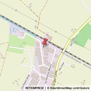 Mappa Via Antonio MeuccI, 46, 40024 Castel San Pietro Terme, Bologna (Emilia Romagna)