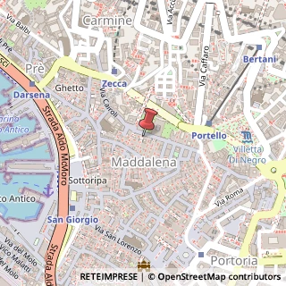 Mappa Via Garibaldi, 18, 16124 Genova, Genova (Liguria)