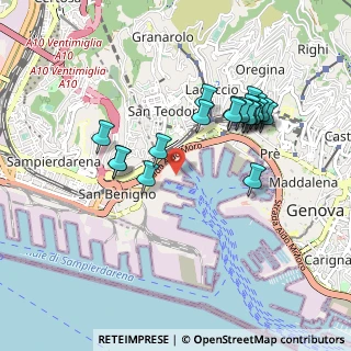 Mappa Ponte Cristoforo Colombo, 16126 Genova GE, Italia (0.8935)