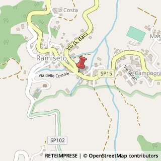 Mappa Via Alcide Bombardi, 27, 42030 Ramiseto, Reggio nell'Emilia (Emilia Romagna)
