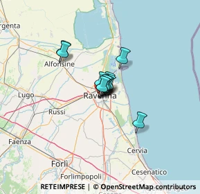 Mappa Via Castel S. Pietro, 48121 Ravenna RA, Italia (5.62083)