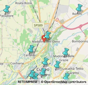 Mappa Via Torre Allera, 12100 Cuneo CN, Italia (2.90273)