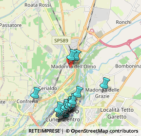 Mappa Via Torre Allera, 12100 Cuneo CN, Italia (2.461)