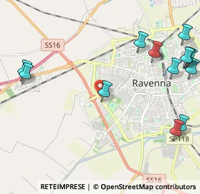 Mappa Via Armando Gnani, 48124 Ravenna RA, Italia (2.98846)