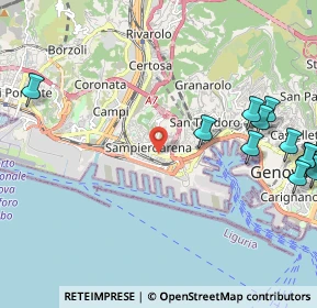 Mappa , 16149 Genova GE, Italia (2.97583)