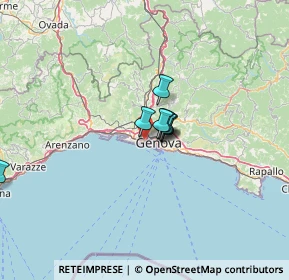 Mappa , 16149 Genova GE, Italia (20.86091)