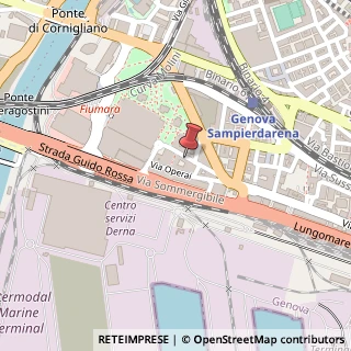 Mappa Via Bombrini, 8, 16149 Genova, Genova (Liguria)