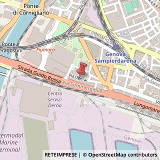 Mappa Via Operai, 40, 16149 Genova, Genova (Liguria)