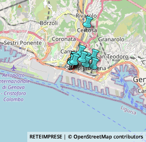 Mappa ASL3 Genovese - Palazzo della Salute, 16149 Genova GE, Italia (0.558)