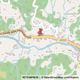 Mappa Via carpenete 56, 16044 Cicagna, Genova (Liguria)