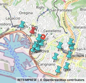 Mappa Via Interiano, 16123 Genova GE, Italia (0.91938)