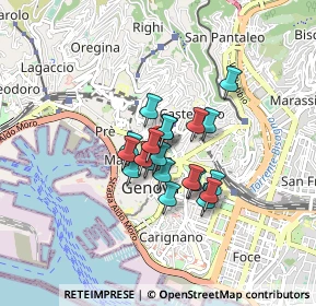 Mappa Via Interiano, 16123 Genova GE, Italia (0.537)