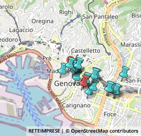 Mappa Via Interiano, 16123 Genova GE, Italia (0.7385)