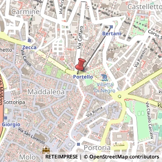 Mappa Piazza del Portello, 2, 16124 Genova, Genova (Liguria)