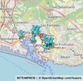Mappa Via Interiano, 16123 Genova GE, Italia (0.95455)