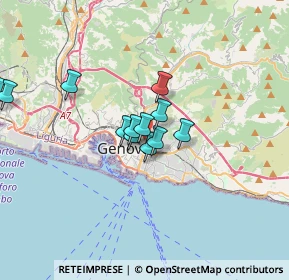 Mappa Mura dello Zerbino, 16122 Genova GE, Italia (2.685)