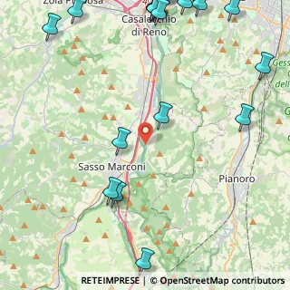 Mappa Via Vizzano, 40037 Sasso Marconi BO, Italia (6.905)