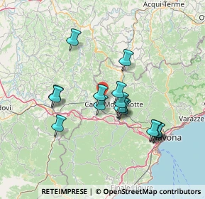 Mappa Via Marchetta, 17056 Cengio SV, Italia (12.62563)