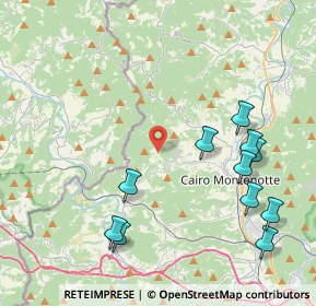 Mappa Via Marchetta, 17056 Cengio SV, Italia (4.81455)