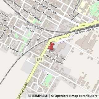 Mappa Via D. Visani, 8, 48022 Lugo, Ravenna (Emilia Romagna)