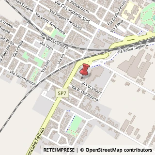 Mappa Via D. Visani, 7, 48022 Lugo, Ravenna (Emilia Romagna)
