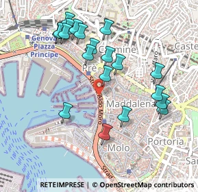 Mappa Piazza Repubblica di Genova, 16126 Genova GE, Italia (0.504)