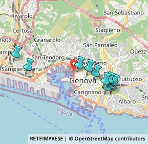 Mappa Piazza Repubblica di Genova, 16126 Genova GE, Italia (2.07455)