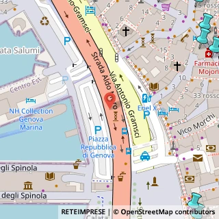 Mappa Piazza Repubblica di Genova, 16126 Genova GE, Italia (0.1545)