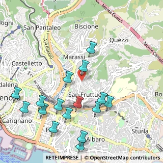 Mappa Piazza Galileo Ferraris, 16143 Genova GE, Italia (1.21375)