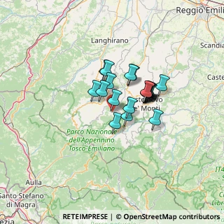 Mappa Piazza Ferdinando e Francesca Laghi, 42030 Ramiseto RE, Italia (8.8485)
