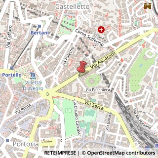 Mappa Via Assarotti, 13/7, 16122 Genova, Genova (Liguria)