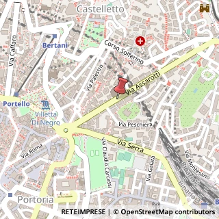 Mappa Via Assarotti, 15, 16122 Genova, Genova (Liguria)