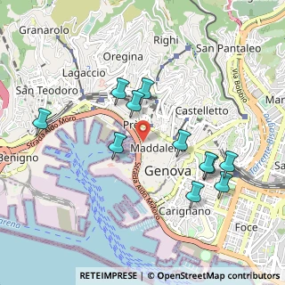 Mappa Piazza Pinelli, 16124 Genova GE, Italia (0.97273)
