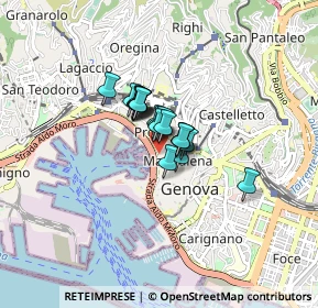 Mappa Piazza S. Pancrazio, 16124 Genova GE, Italia (0.4075)