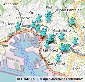 Mappa Piazza S. Pancrazio, 16124 Genova GE, Italia (0.775)