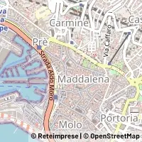 Mapa Genova